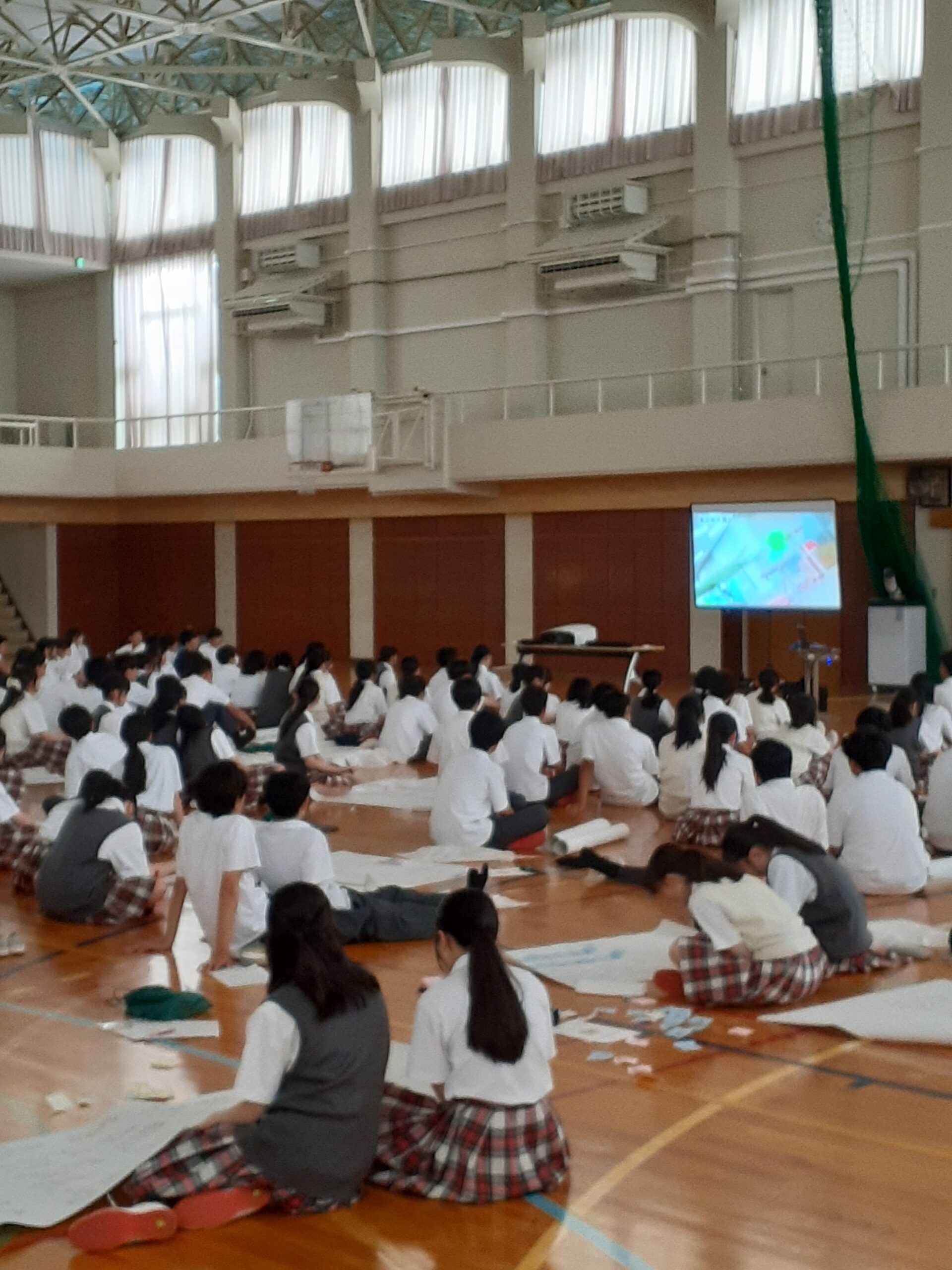 学校BCP訓練の様子②