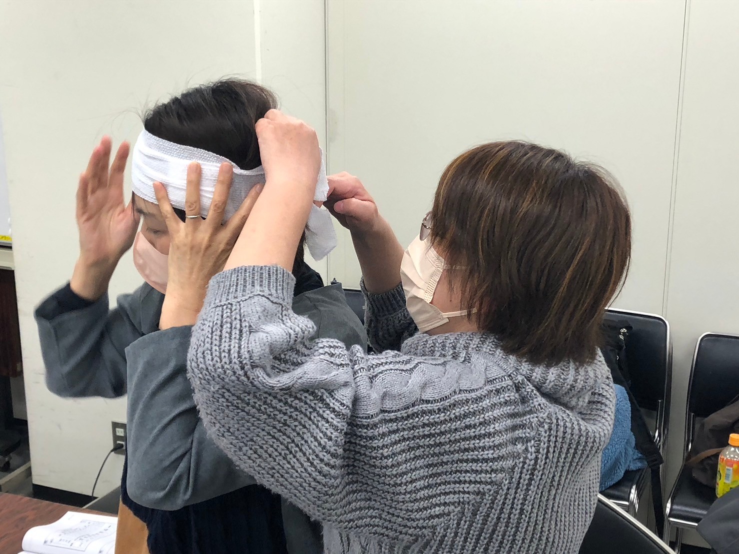 JDRS保育系BCP訓練の様子（大阪開催）